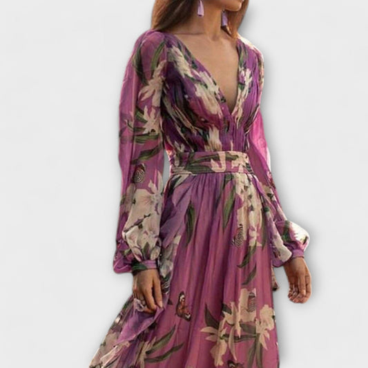 Luxe Elegante Maxi Jurk