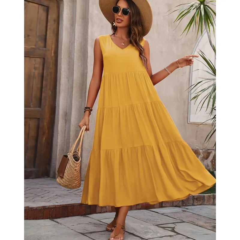 Elegantie en comfort in één jurk