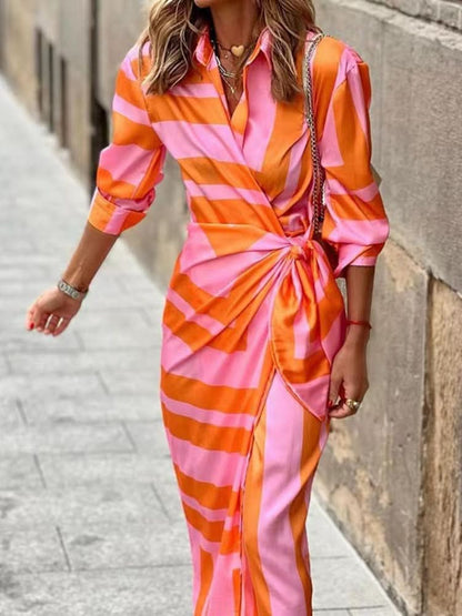Elegante Wikkeljurk Amira