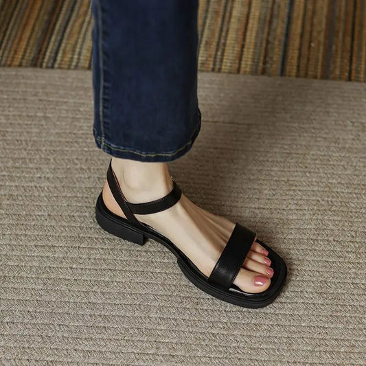 Elegante Leren Sandalen