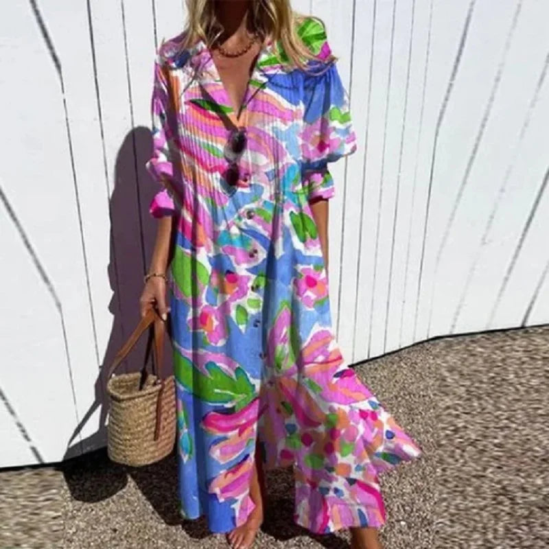 Luchtige Boho-jurk voor Ultiem Comfort