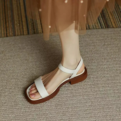 Elegante Leren Sandalen
