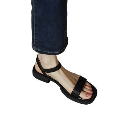 Elegante Leren Sandalen