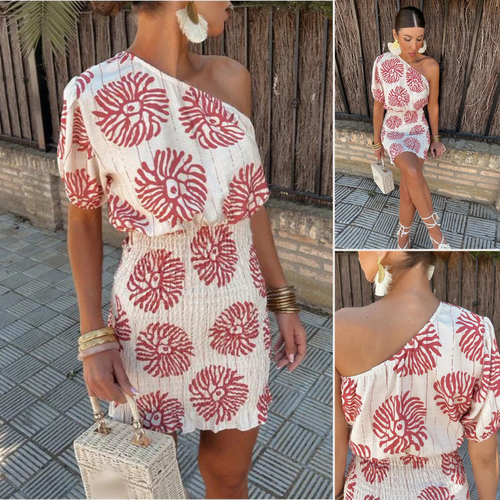 Chic Asymmetrical Avondjurk