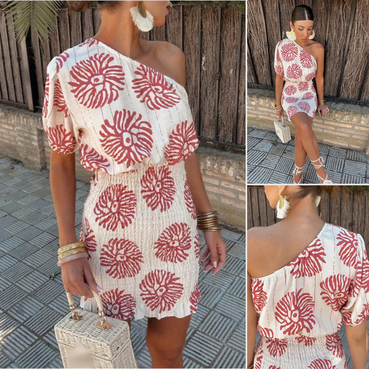 Chic Asymmetrical Avondjurk
