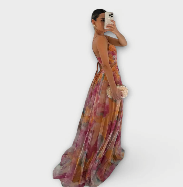 Elegante Vloeiende Jurk