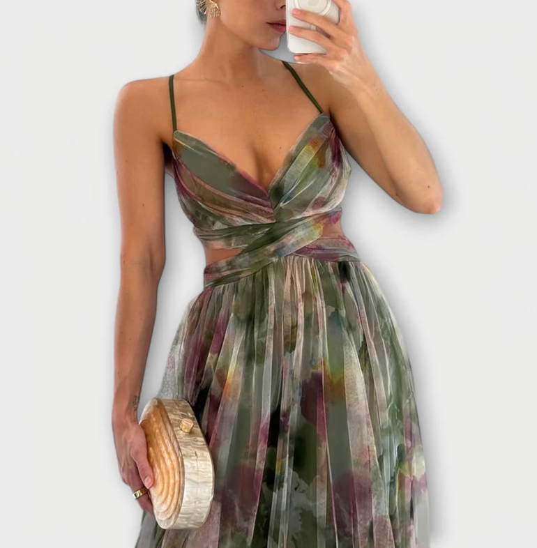 Elegante Vloeiende Jurk