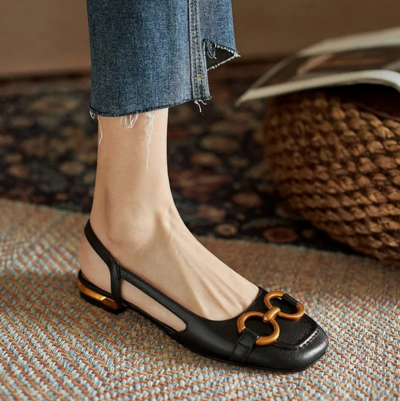 Stap Met Elegant Comfort Vooruit
