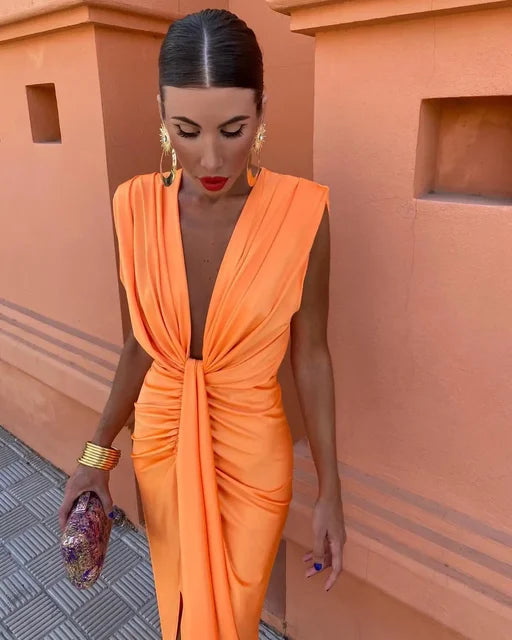 Elegante Plisseekleed Moriah