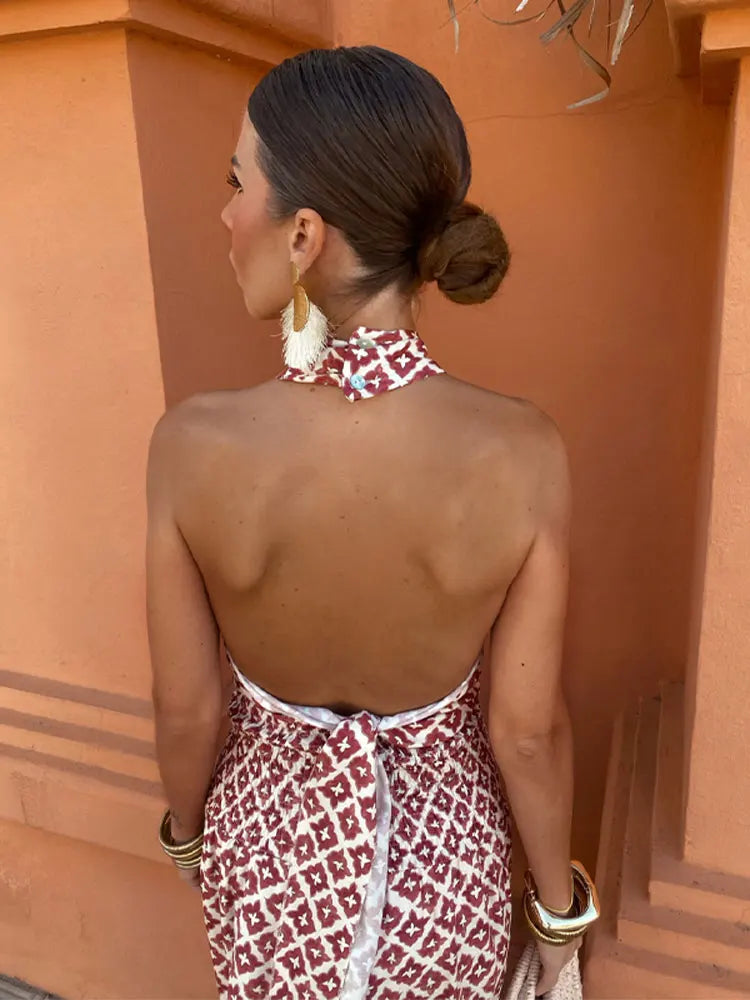 Elegante Off-Shoulder Midi Jurk