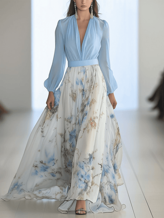 Flowy Floral Spring Dress