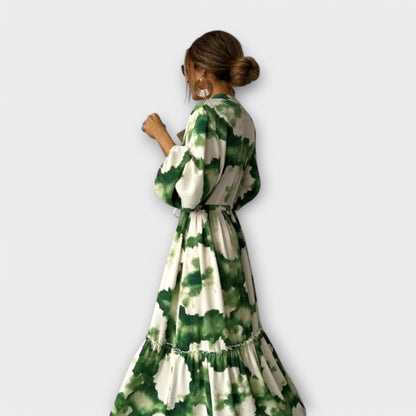 Vloeiende Elegantie Maxi Jurk