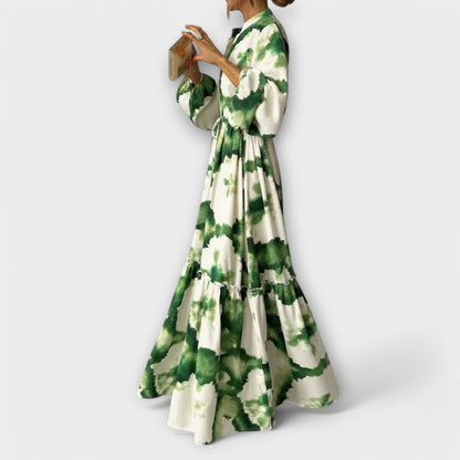 Vloeiende Elegantie Maxi Jurk
