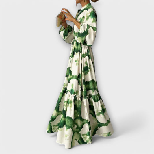 Vloeiende Elegantie Maxi Jurk