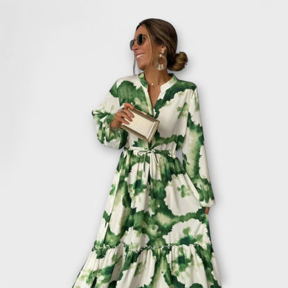 Vloeiende Elegantie Maxi Jurk
