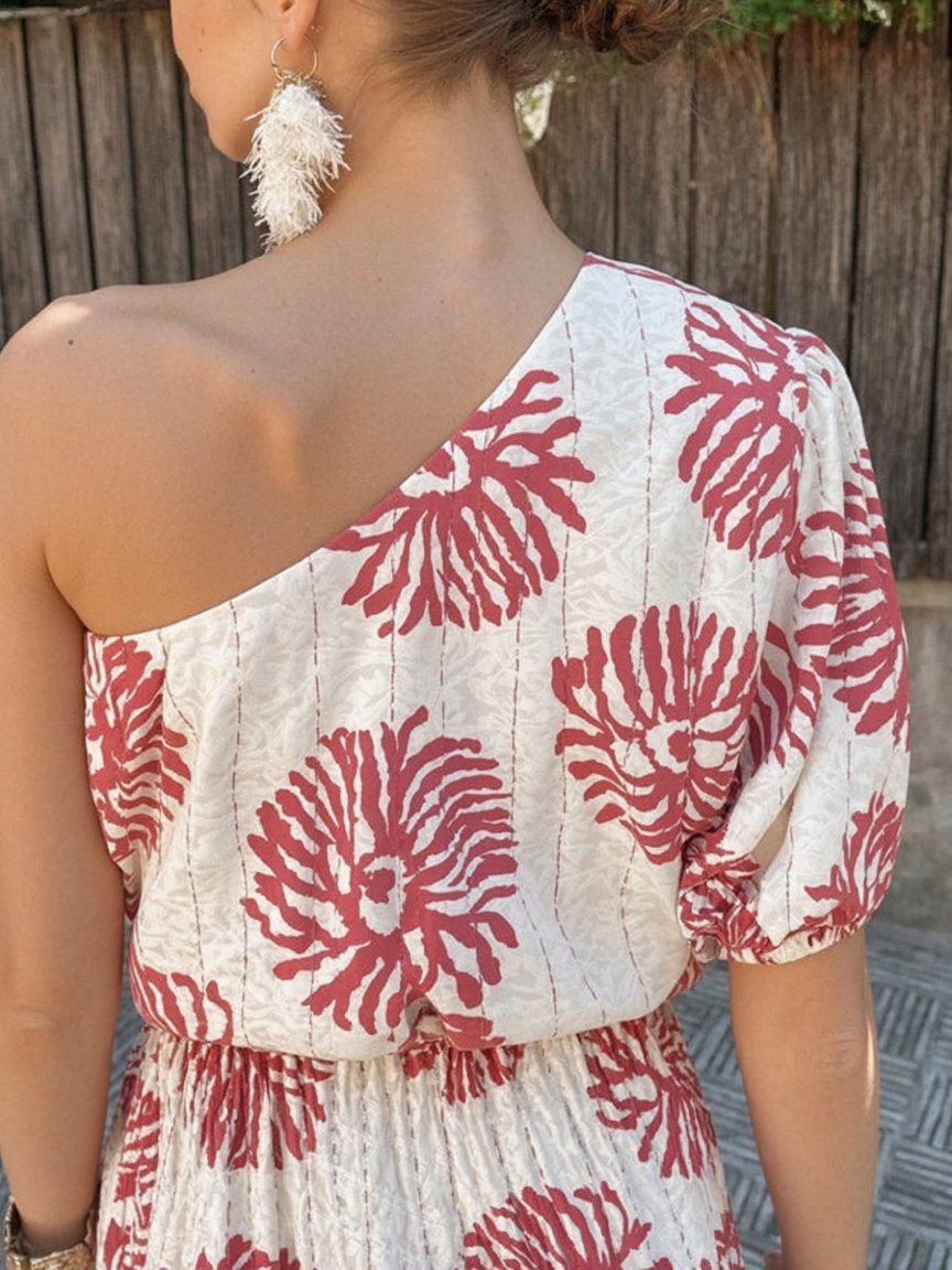 Chic Asymmetrical Avondjurk
