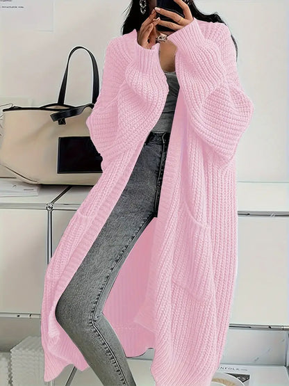 Figuur-Flatterend Lang Vest