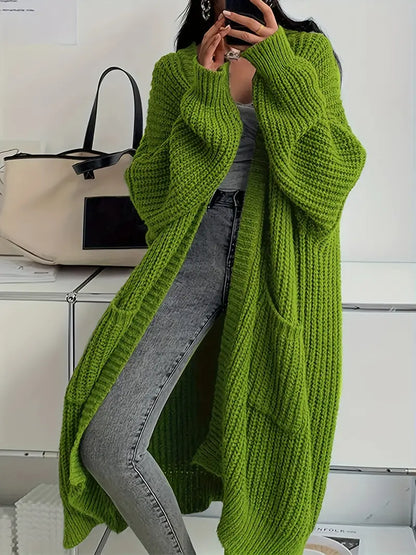 Figuur-Flatterend Lang Vest