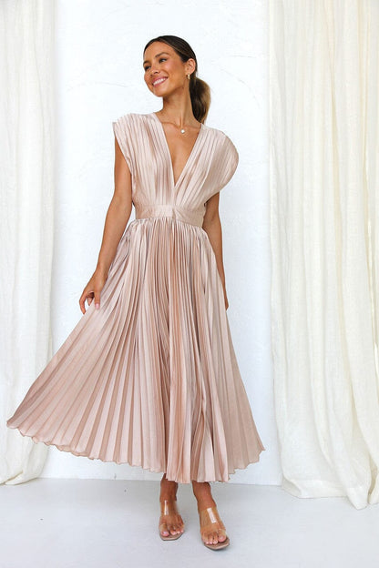 Chloe Elegante Midi-Jurk