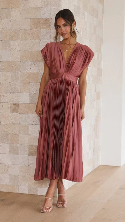 Chloe Elegante Midi-Jurk