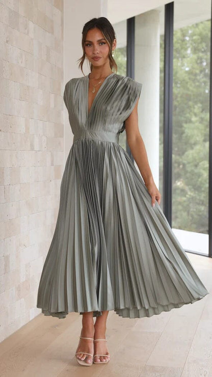 Chloe Elegante Midi-Jurk