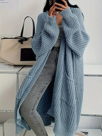 Figuur-Flatterend Lang Vest
