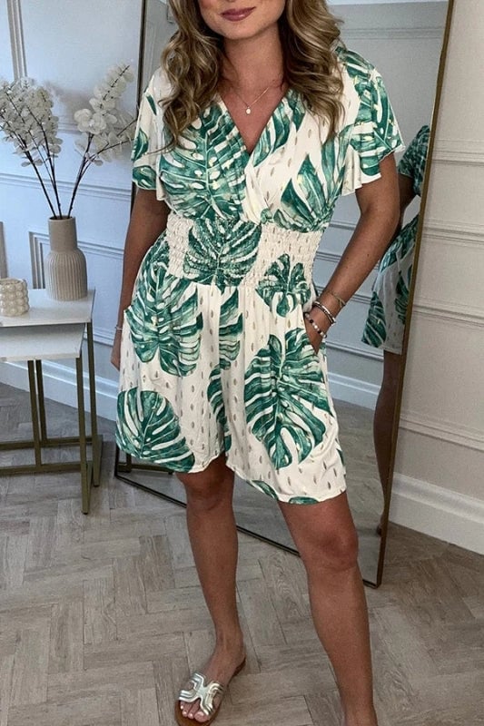Florena Comfy-Floral Jumpsuit