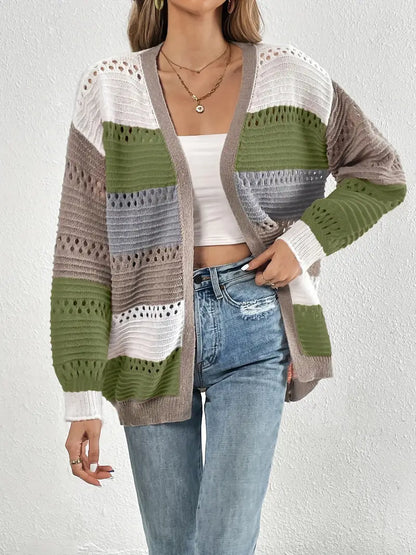 Flatterende V-Hals Cardigan