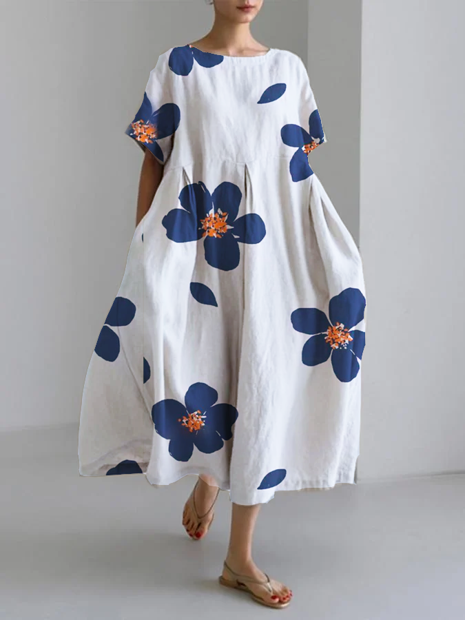 Zomerse Bloemenjurk Comfort