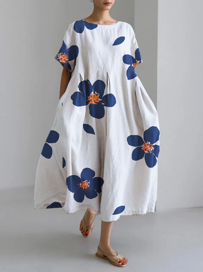 Zomerse Bloemenjurk Comfort