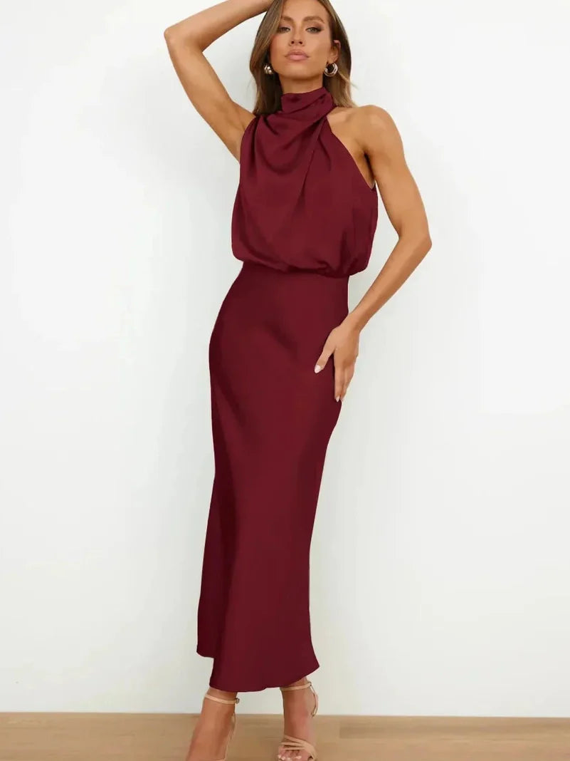 Elegante Zijde-Jurk