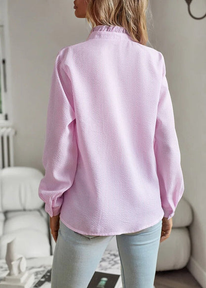 Ruffle Accent Blouse