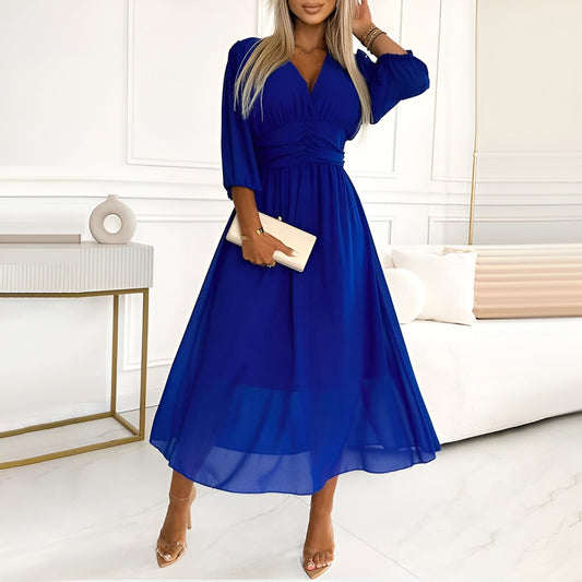 Luxueuze Chiffon Jurk: Licht & Comfort