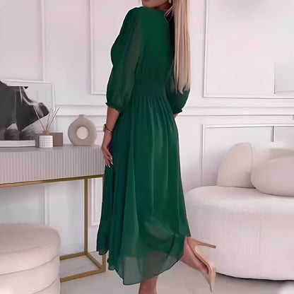 Luxueuze Chiffon Jurk: Licht & Comfort