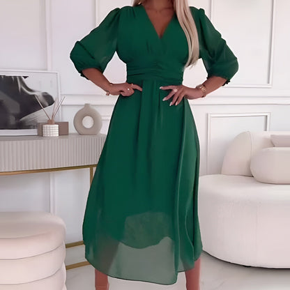 Luxueuze Chiffon Jurk: Licht & Comfort