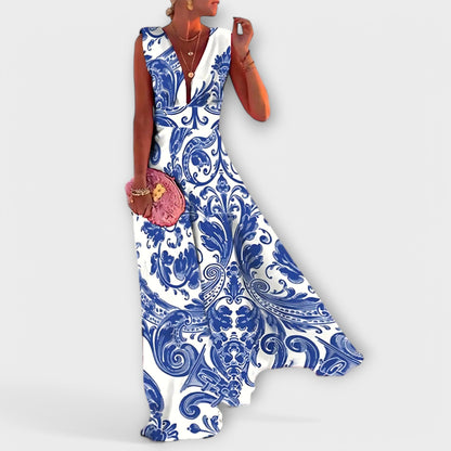 Elegant Zomerjurk Met Print