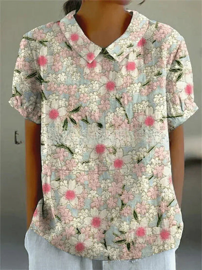 Comfort-Bloom Blouse