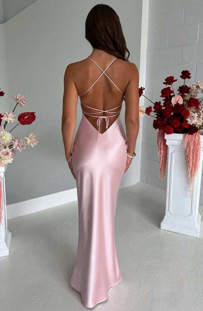 Luxe Satijnen Maxi Jurk
