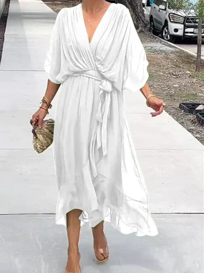 Elegant Chiffon-Seide Jurk