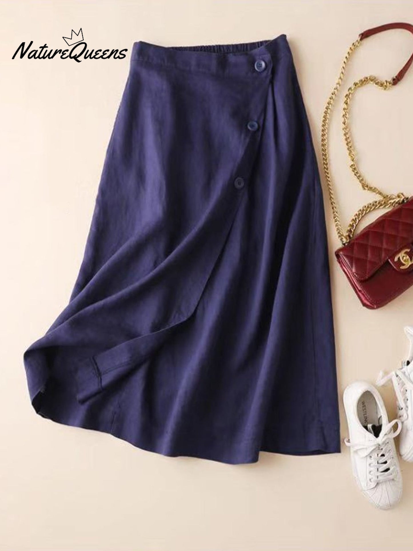 Koel Boho Midi-Rok