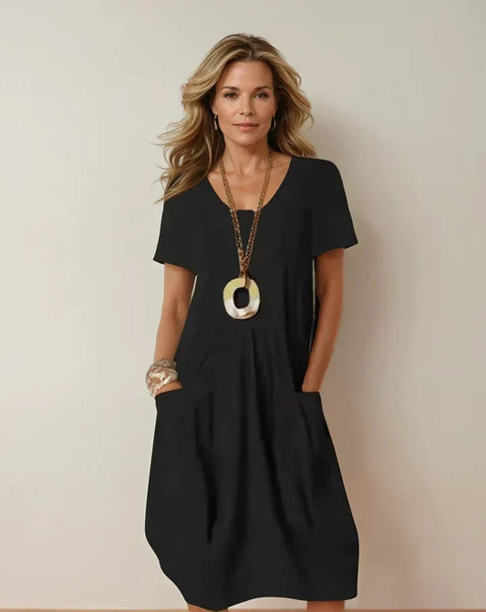 Luchtige Elegante Flow Jurk