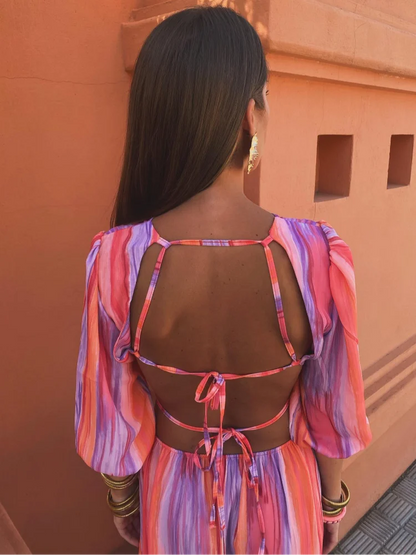 Elegant Cut-Out Jurk