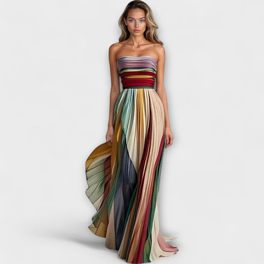 Elegante Maxi Jurk: Comfort en Klasse
