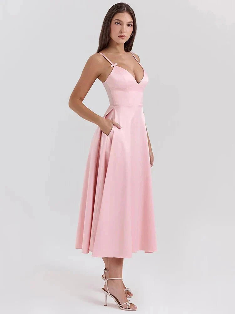 Satin Luxe Avondjurk
