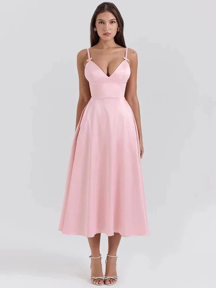 Satin Luxe Avondjurk