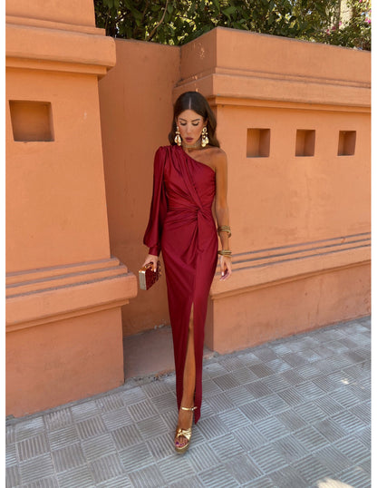 Elegant One-Shoulder Dress