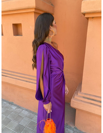 Elegant One-Shoulder Dress