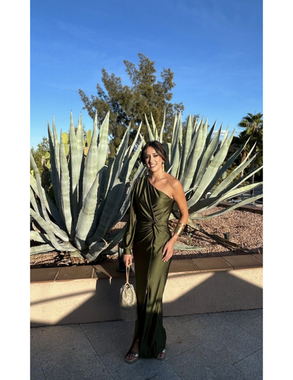 Elegant One-Shoulder Dress