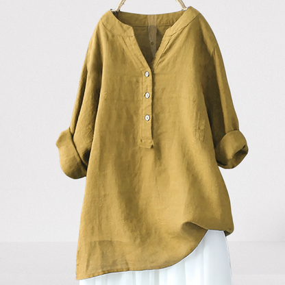 Linnen Luxe Top