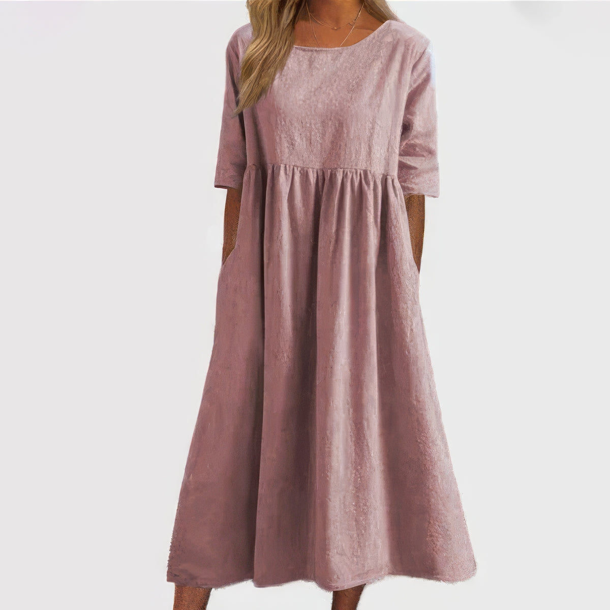Elegant en comfortabel A-lijn Jurk